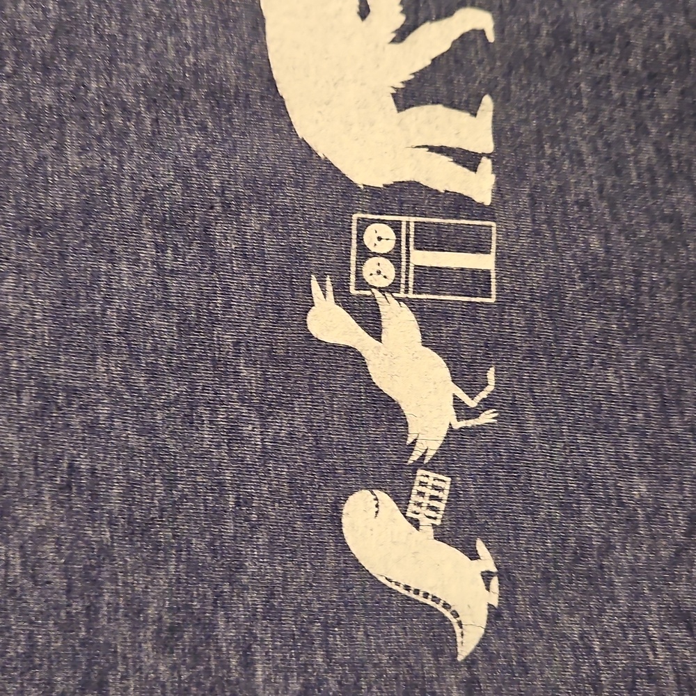 Microsoft Heather Blue Tee Shirt Austin 'Build Tour' Small Commemorative - Picture 7 of 7